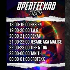 💣OPENTECHNO💣15.07.22➖ FESTIVALSTAGE➖18:00-01:00