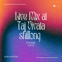 live mix at TAJ VIVANTA MIX 2025