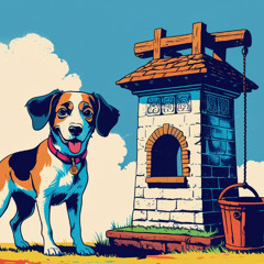 Baym Brunem shteyt a groyser Hunt