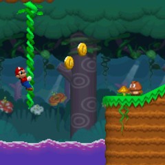 [New Super Mario Bros. DS Originals] Swinging Through the Trees