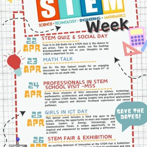 Stream Shealsha Payne gives update on National STEM Week 2024 by Radio