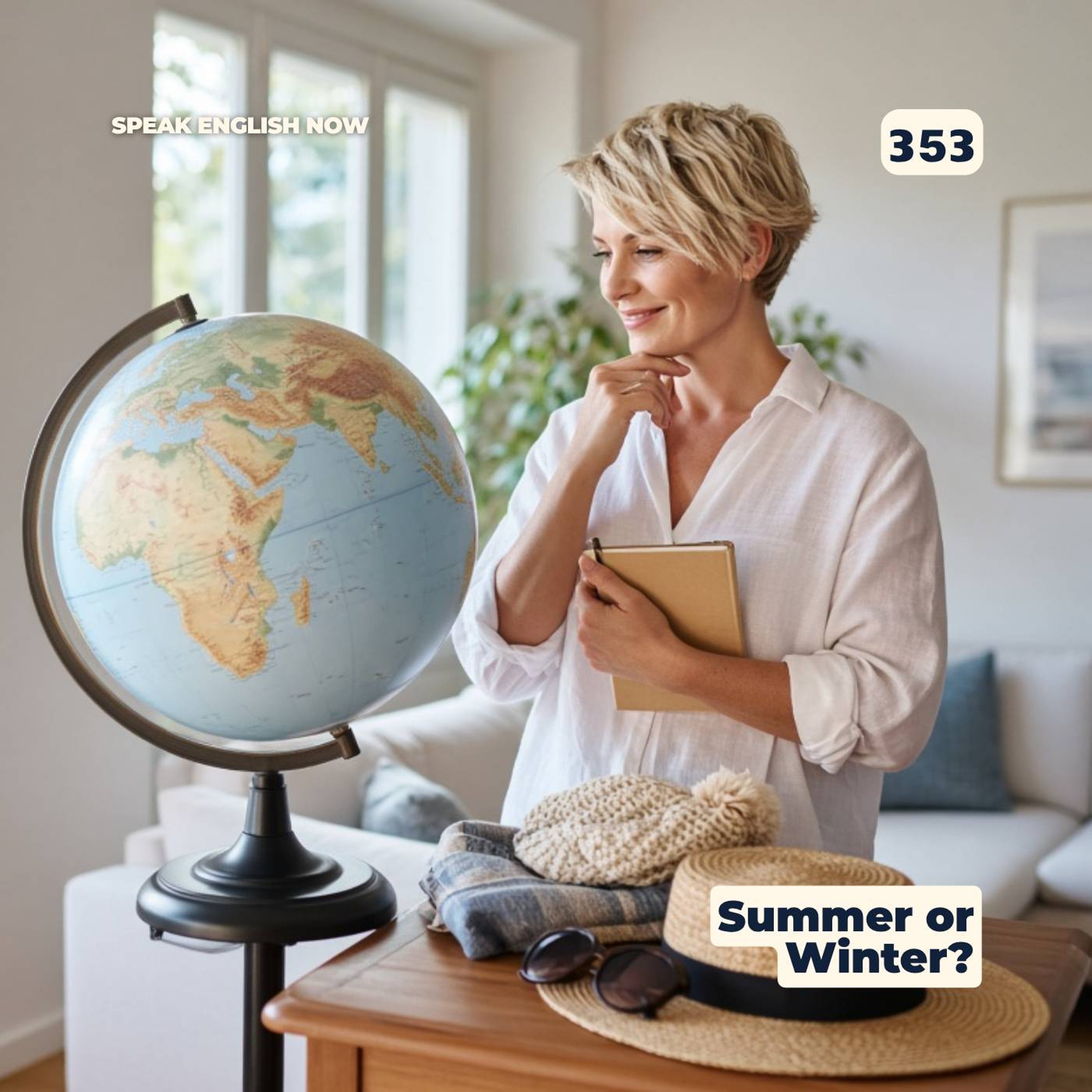 #353 Summer or Winter? It Depends Where You Live episode artwork