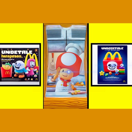 Game Order - An AU where you fight Toad working at McDonalds (Game Over X Hamburger Song)