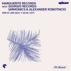 Marguerite Records with Giorgio Records (Armonics & Alexander Robotnick) - 08 Janvier 2022