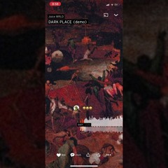 Juice WRLD - dark place / denial ( slowed + reverb )