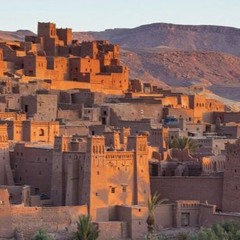 Flying over Morocco