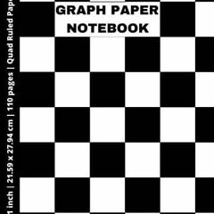 PDF BOOK DOWNLOAD Graph Paper Notebook: Grid Paper Notebook, Quad Ruled 5x5 ( La