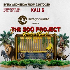 Kali G @The Zooproject Radio Show Ibiza Global Radio