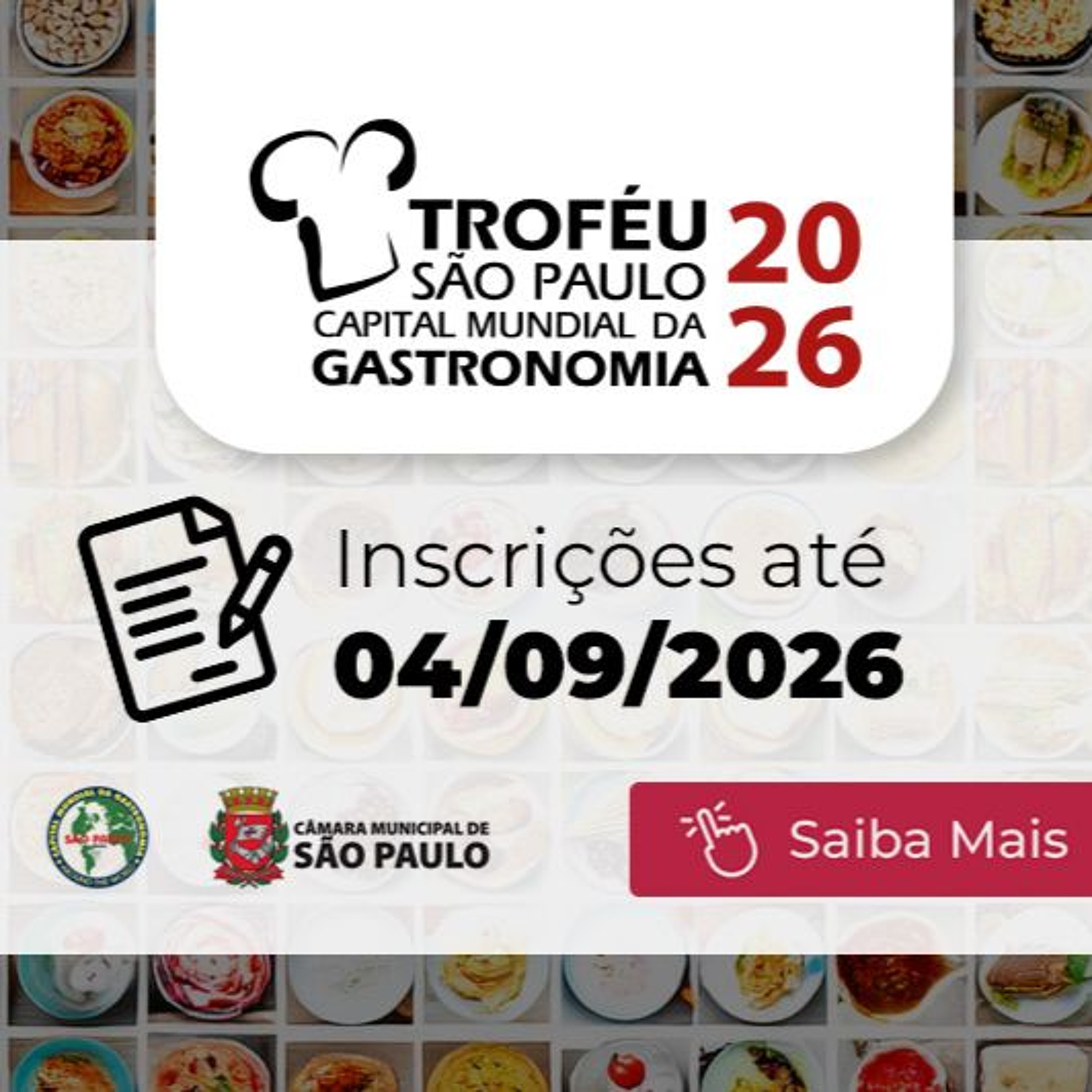 09.07.2026 = TROFÉU SP CAPITAL MUNDIAL DA GASTRONOMIA ESTÁ COM INSCRIÇÕES ABERTAS episode artwork