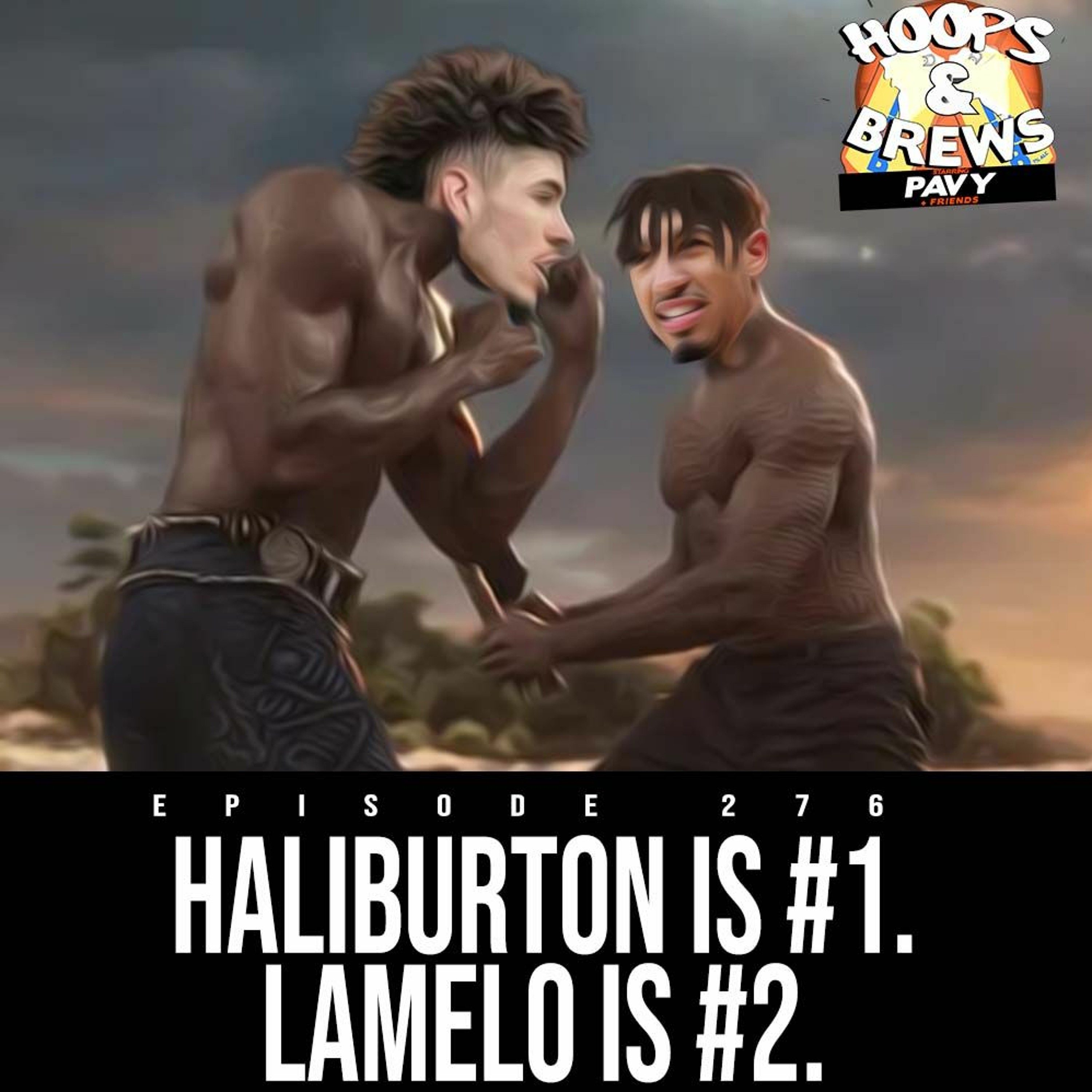 Hoops & Brews 276: Haliburton is #1, Lamelo is #2 PG in the NBA episode artwork
