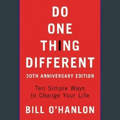 $$EBOOK 💖 DO 1 THING DIFFERENT 20TH A eBook PDF
