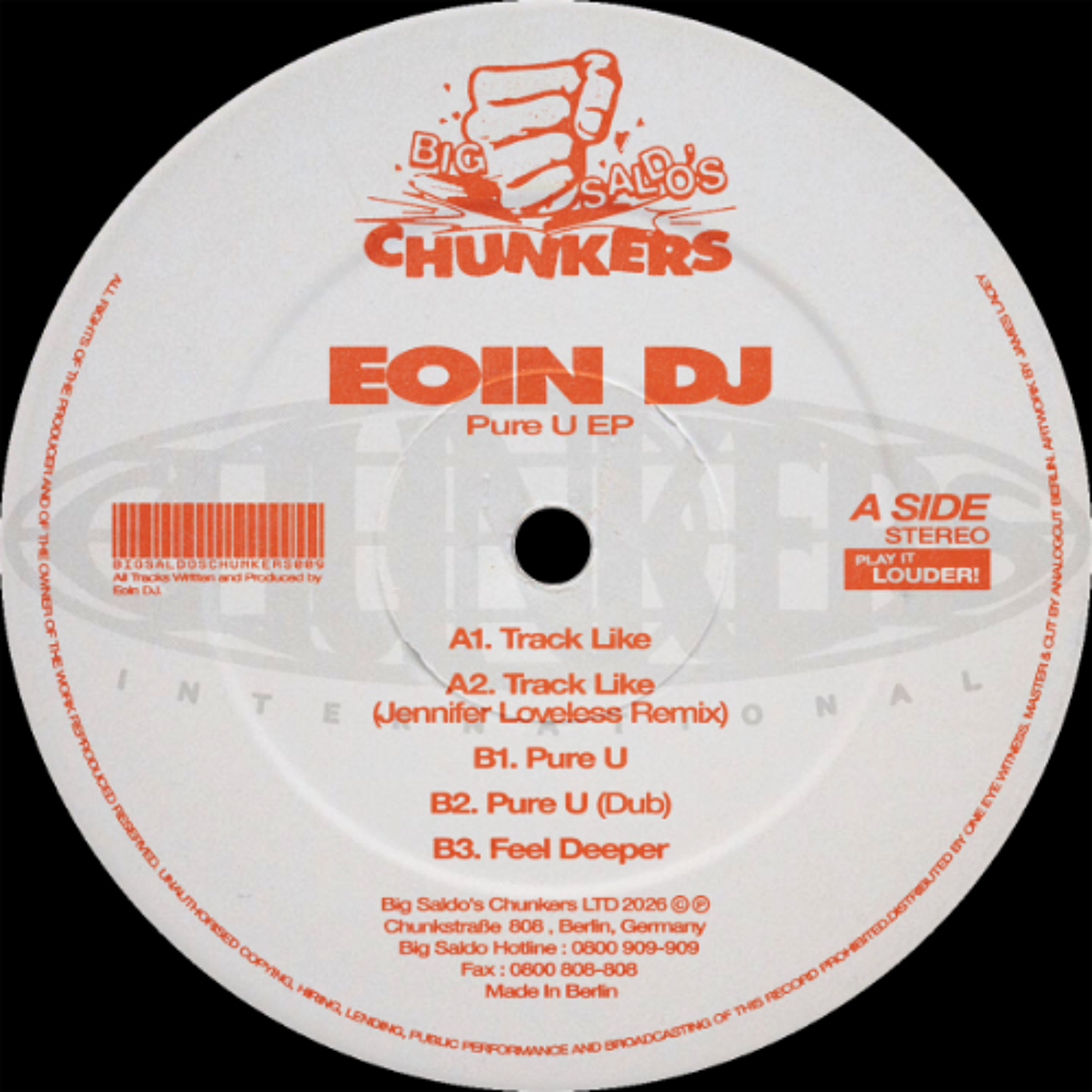 Eoin DJ - Pure U [Big Saldo’s Chunkers] episode artwork
