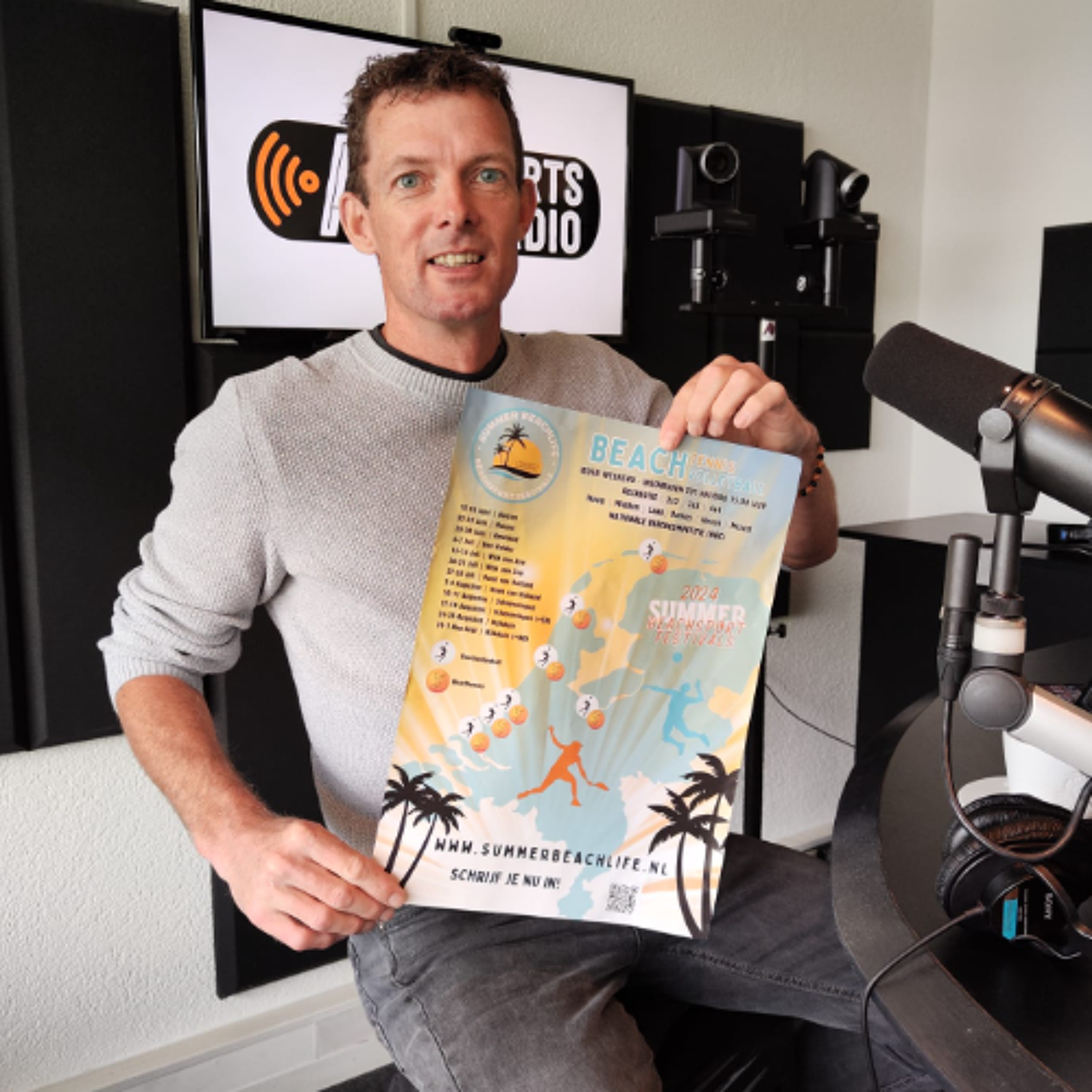 Kijkduins zand: de gele beachsportmotor! - ALLsportsradio LIVE! 6 augustus 2025 episode artwork