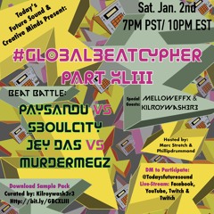 #GlobalBeatCypher XLIII Sample Pack (Curated By Kilroywash3r) 1 - 2-21
