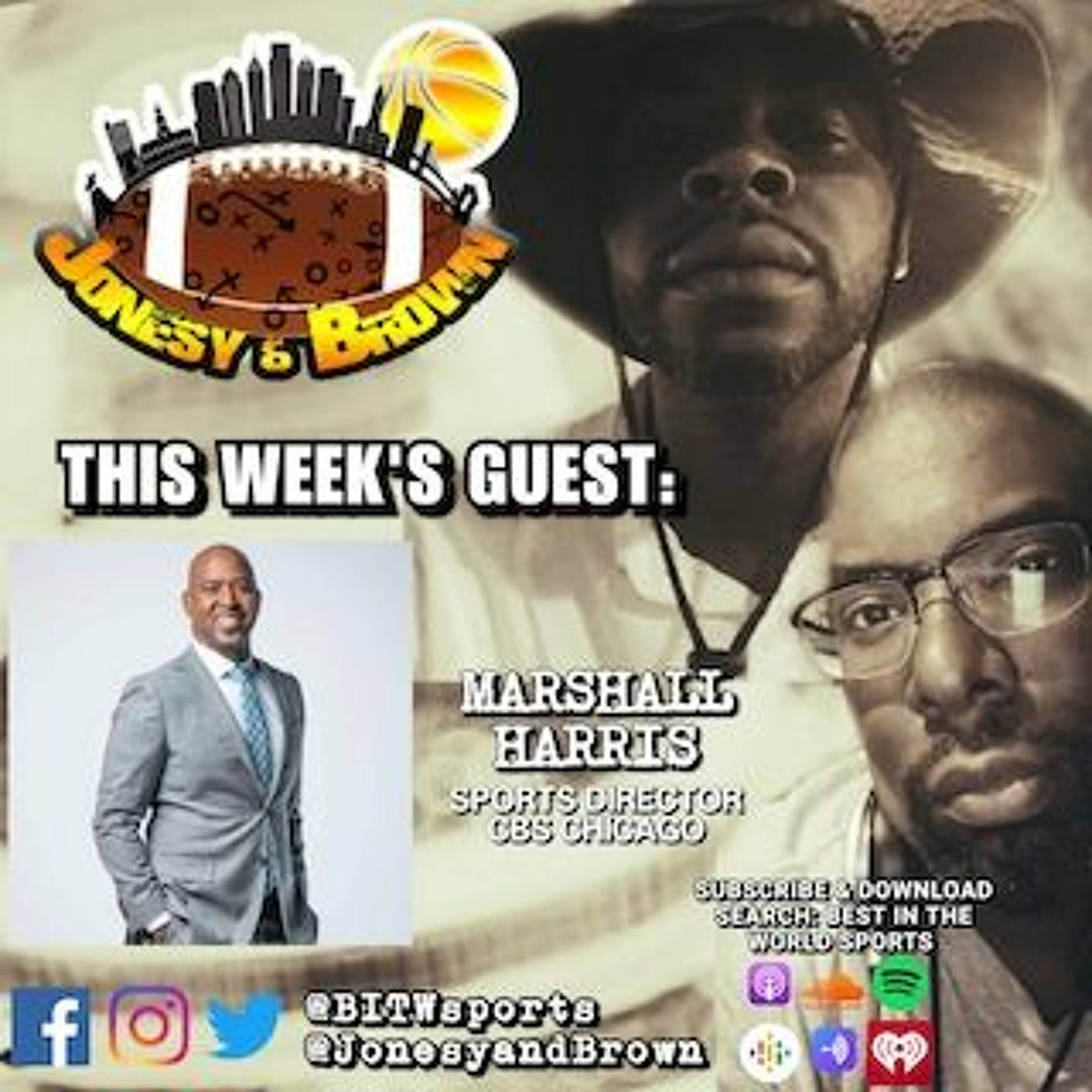 Jonesy & Brown Ep. 52: The Jalen Hurts Talk; Eagles/Bears Preview; Guest Marshall Harris episode artwork