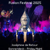 Joséphine de Retour at Fusion Festival 2025 - Sonnendeck Friday Night DJ mix artwork - Electronic music tracklist cover image