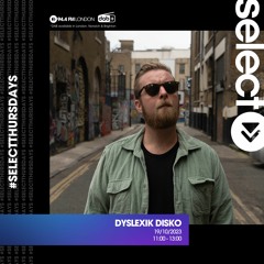 Dyslexik Disko on Select Radio - Progressive House Mix - original broadcast date 19-10-2023
