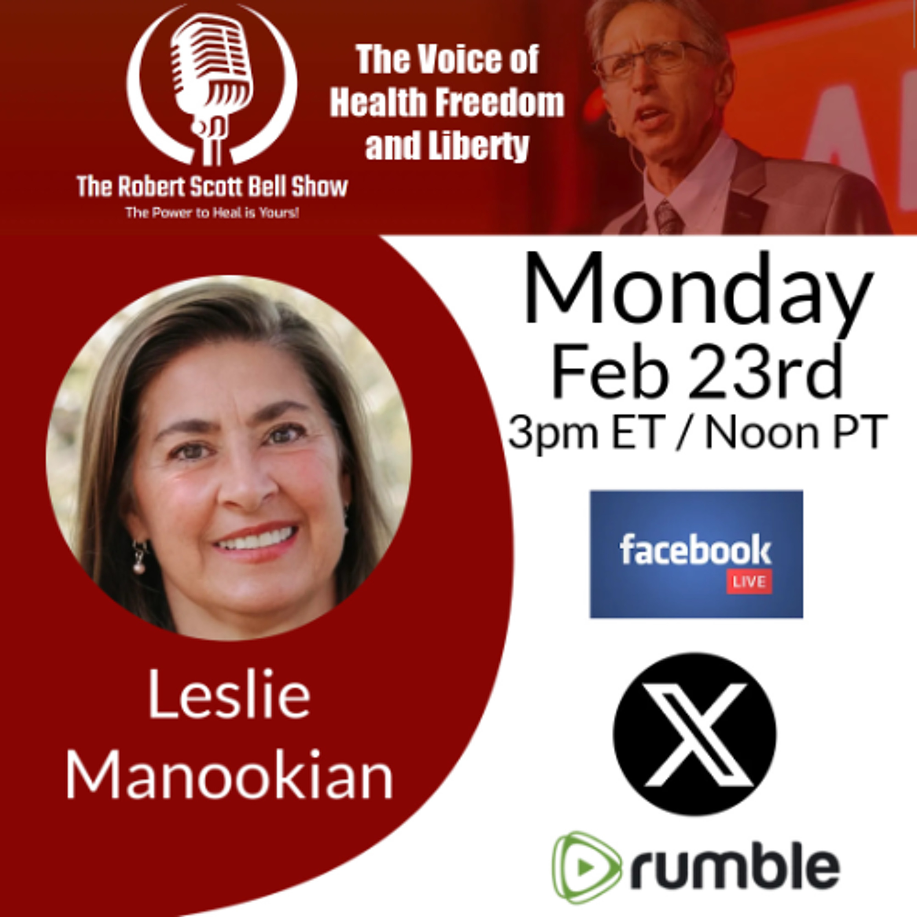 Real ID for Internet Access, Leslie Manookian, Health Freedom Defense Fund, Vaccine Mandates, Pandemic Profiteers - The RSB Show 2-23-26