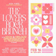 THE LOVERS ROCK BRUNCH PROMO MIX PT 2