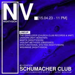 Mastik Live @ Nightvision Schumacher Club Bochum (15.04.23)