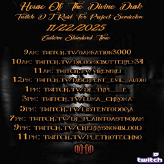 House Of The Divine Dusk Raid Train - Melodic Hard Techno Mix - Mix 117