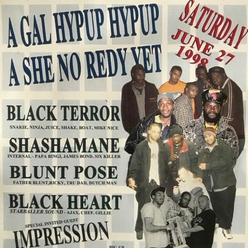 SHASHAMANE : BLUNT POSSE : BLACK TERROR : BLACK HEART : IMPRESSION SOUND IN BRONX 1998