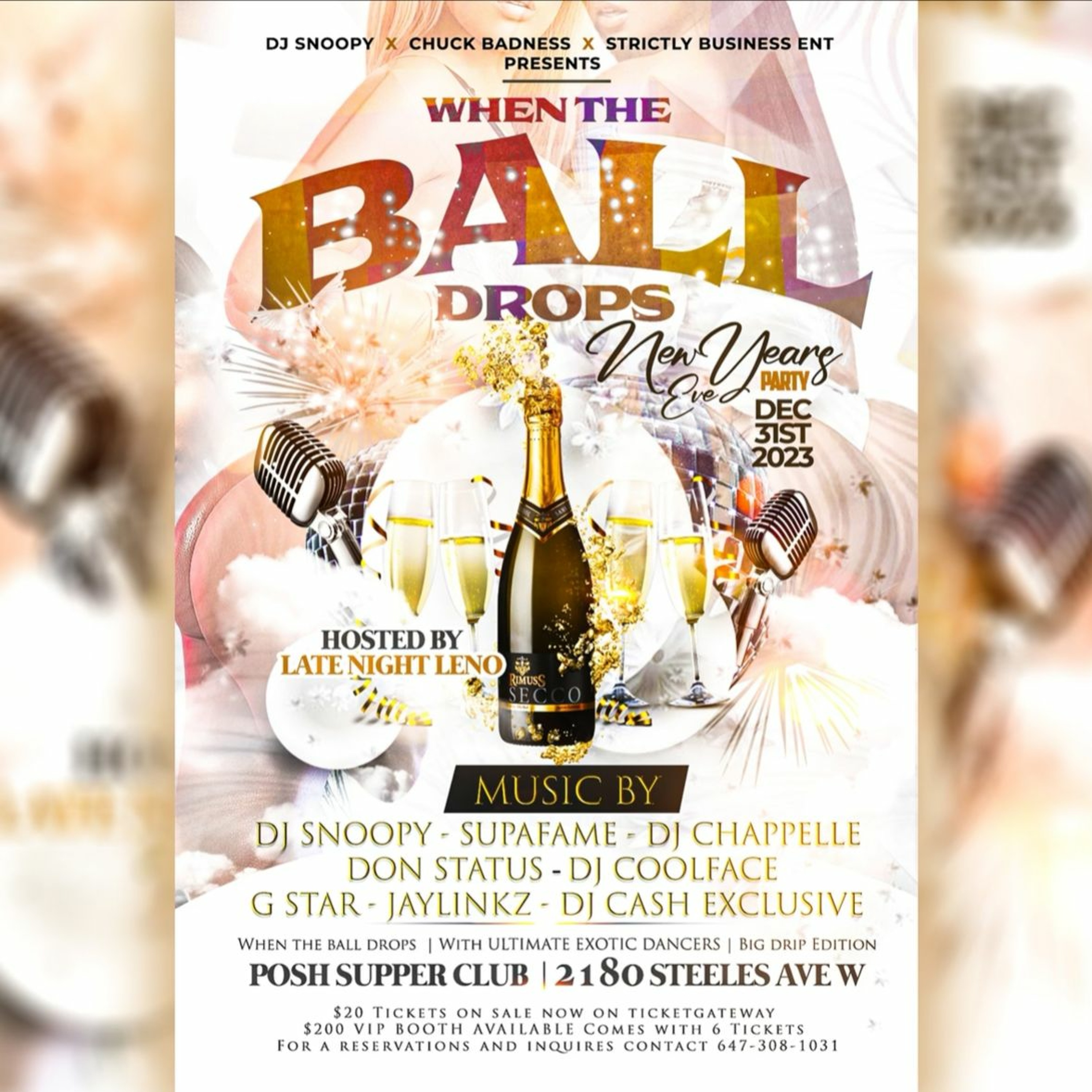 DJ SNOOPY -NEW YEARS EVE PROMO MIX (WHEN THE BALL DROPS)