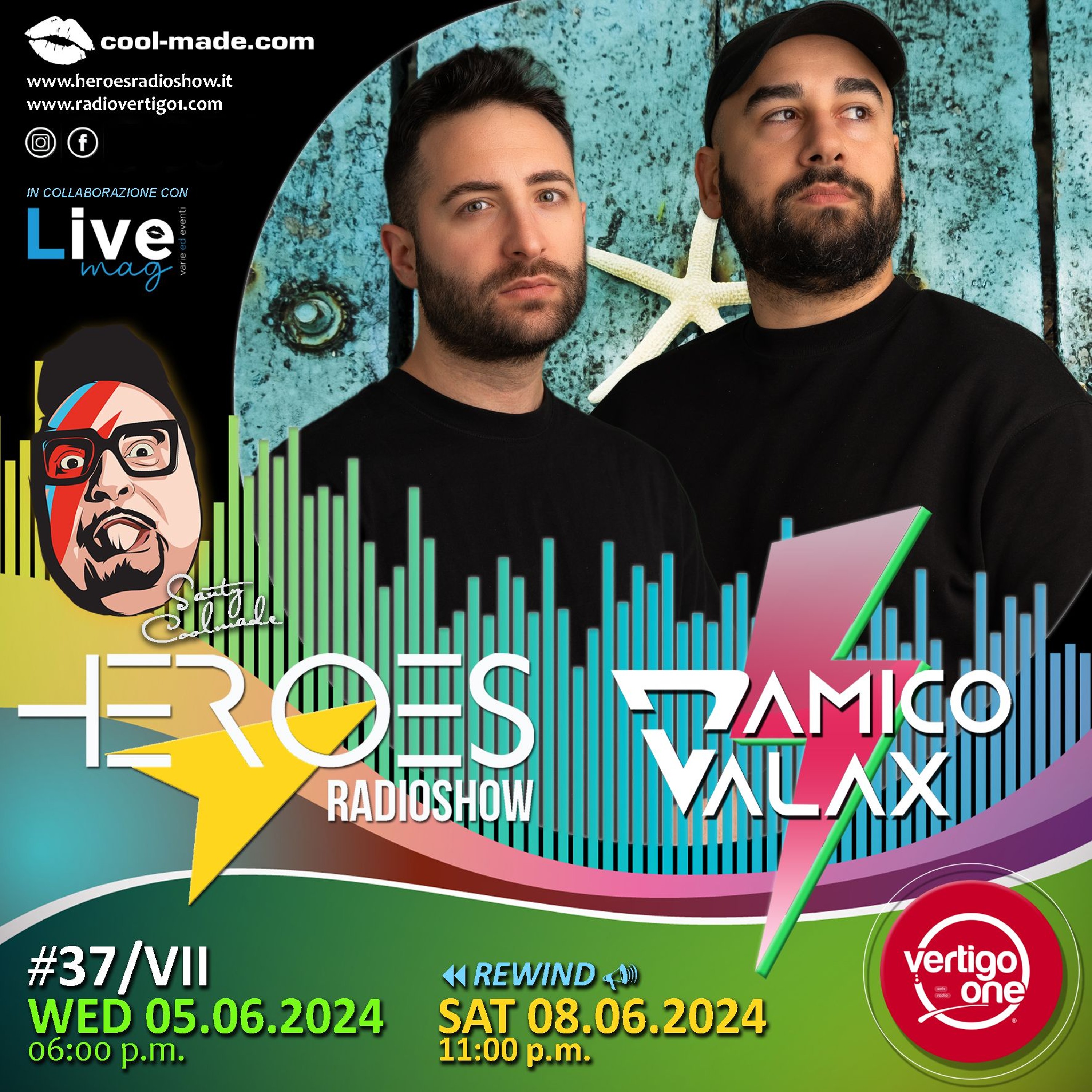 37/2023-24> HEROES RadioShow - Special Gues  DAMICO & VALAX episode artwork