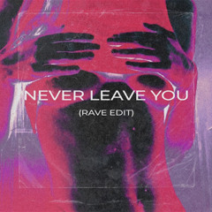 Nina Bender & Joey Reignholder - Never Leave You (Rave Mix) [FREE DL]