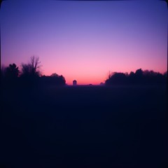 When the dew starts to fall at dawn