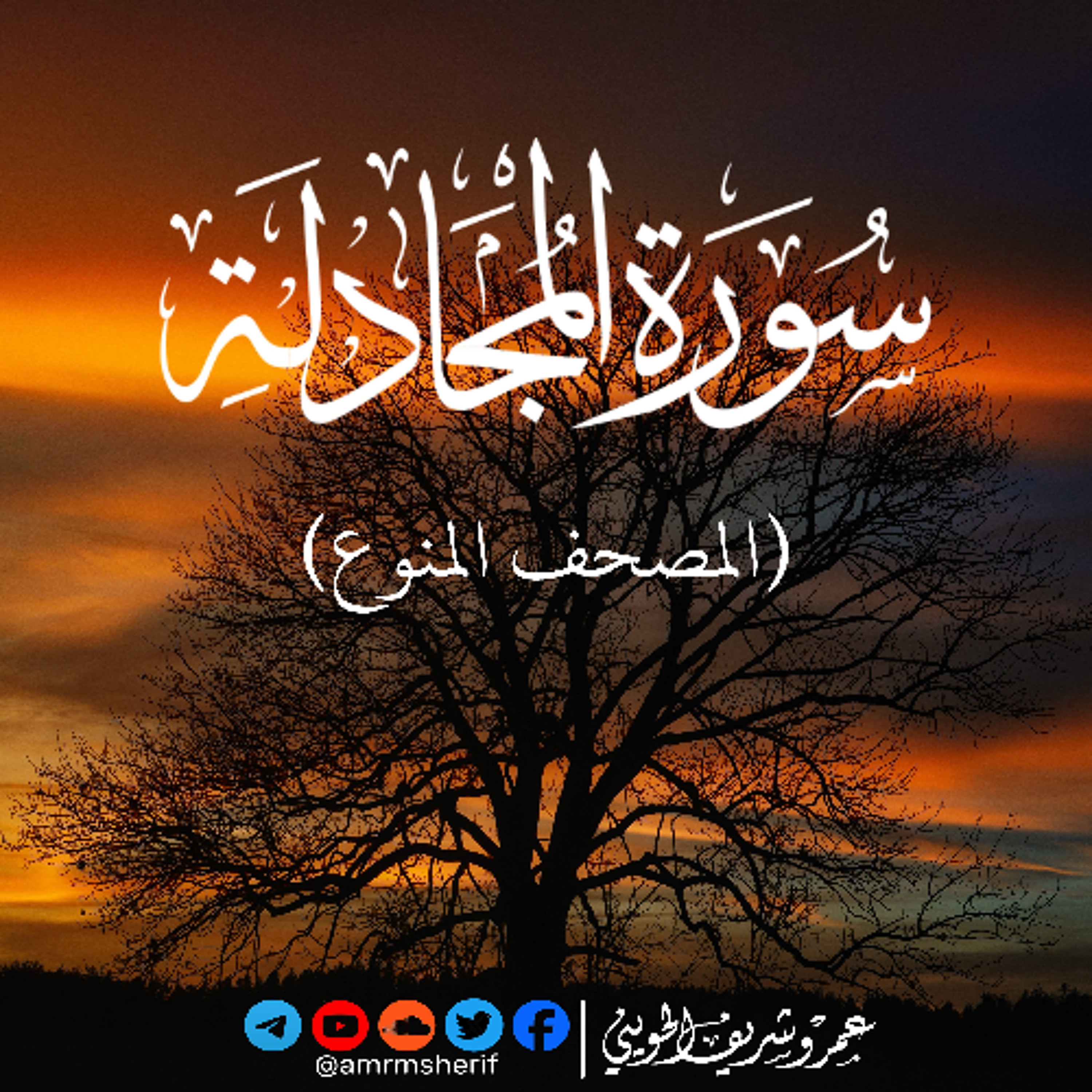 سورة المجادلة | تسجيل خاص | عمرو شريف الحويني episode artwork