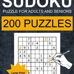 ❤ PDF Read Online ❤ Medium Sudoku Puzzles for Adults and Seniors - Vol