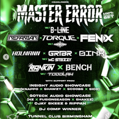 (B.I.B) GOTECK AUDIO: MASTER ERROR (100% PROD SET) W B-LINE & MORE COMP ENTRY