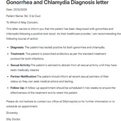 GONORRHEA × CHLAMYDIA