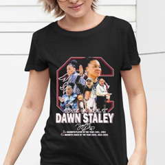 The G.o.a.t Dawn Staley X2 Naismith Player Of The Year And X4 Naismith Coach Of The Year Shirt