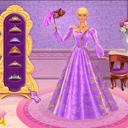 play barbie rapunzel pc game