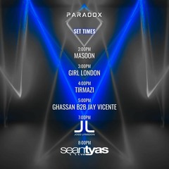 Joss Langdon @ Paradox Pres. Sean Tyas 11/11/2023