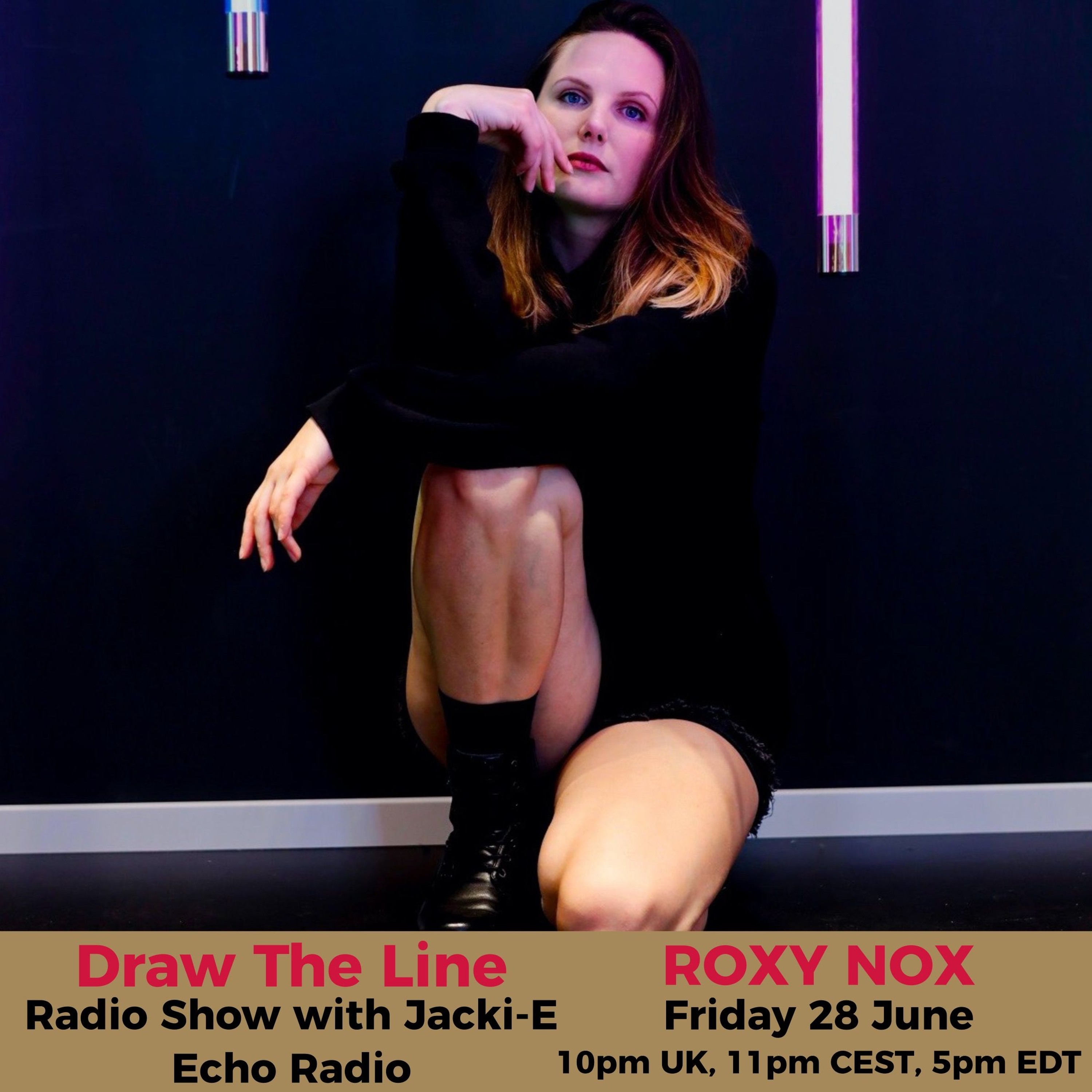 Jacki-E and Draw The Line Radio Show