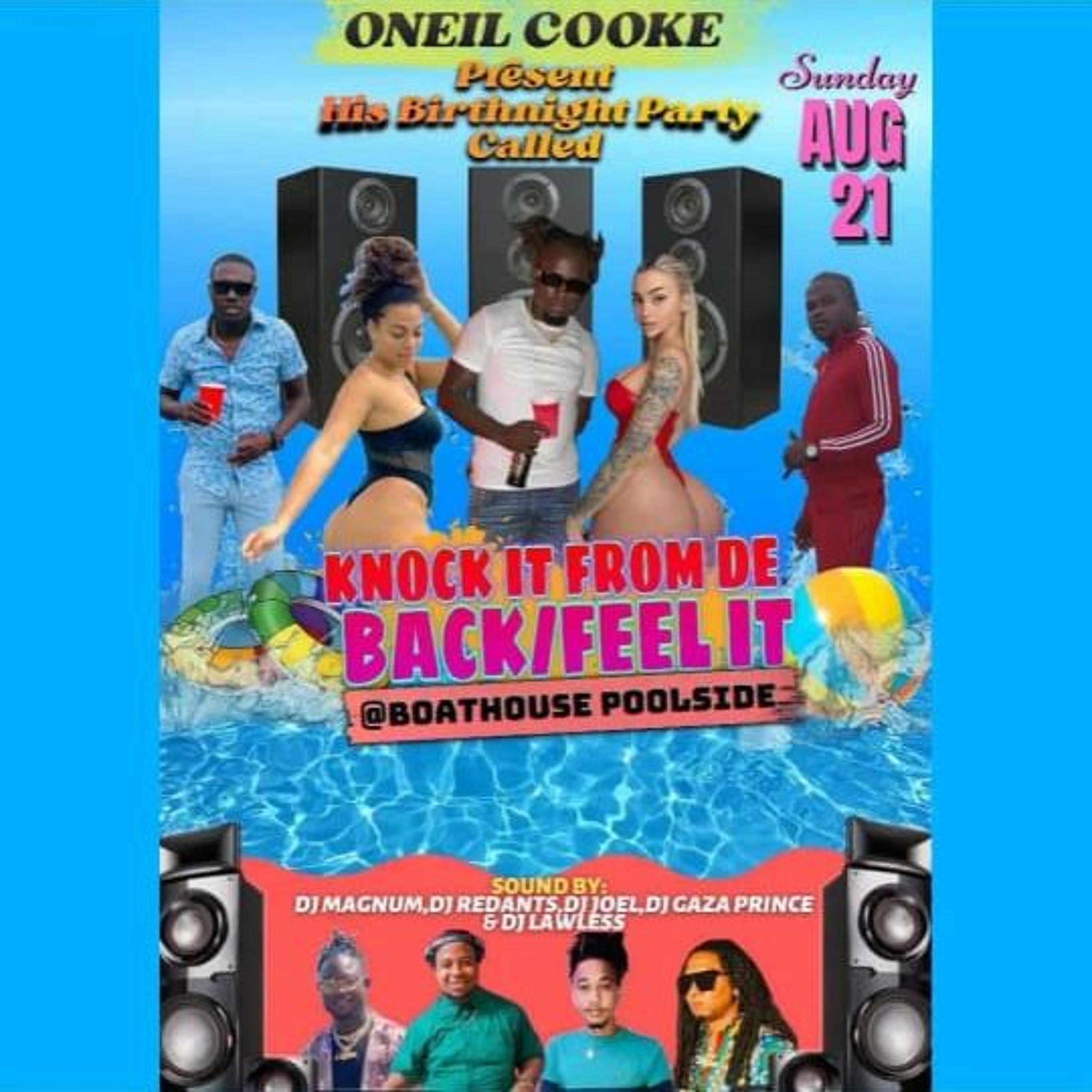Oneil cooke BirthNight Party - Redants x Dj Joel Live Audio