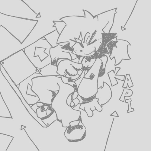 Kapi fnf coloring pages