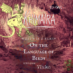 What's in a Name? -- On the Language of Birds with guest Yīxiāo