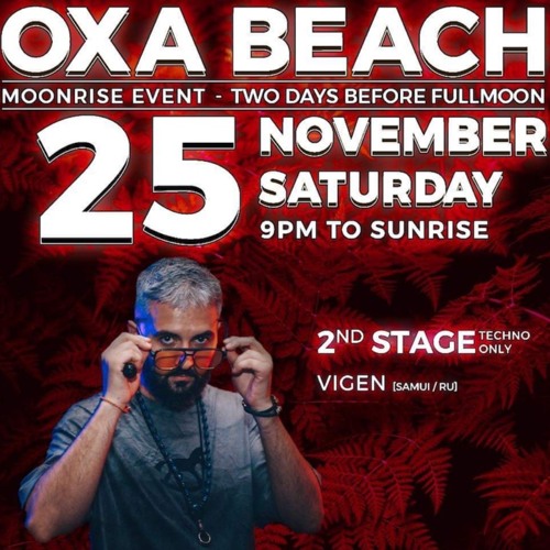 OXA BEACH 25.11 Techno stage