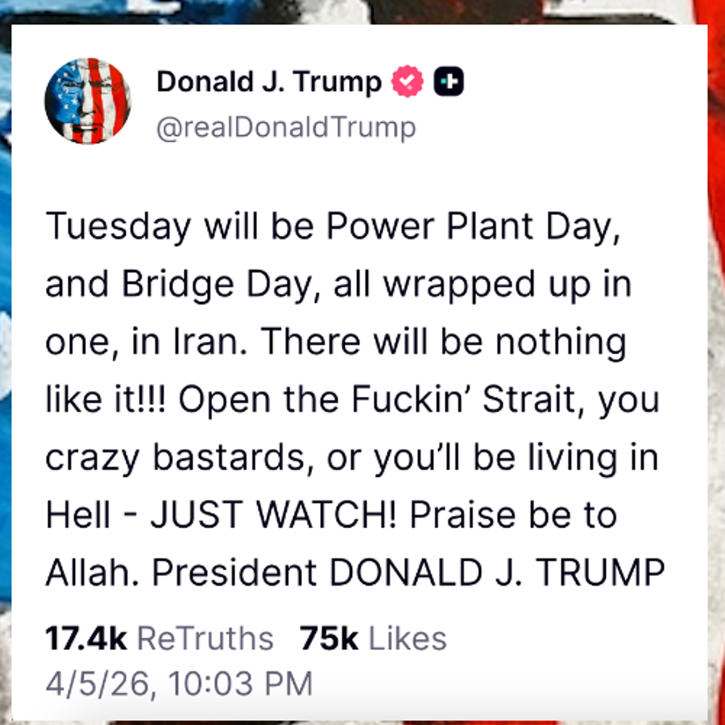 US Troops Need To Start Disobeying Orders In Iran, And Other Notes