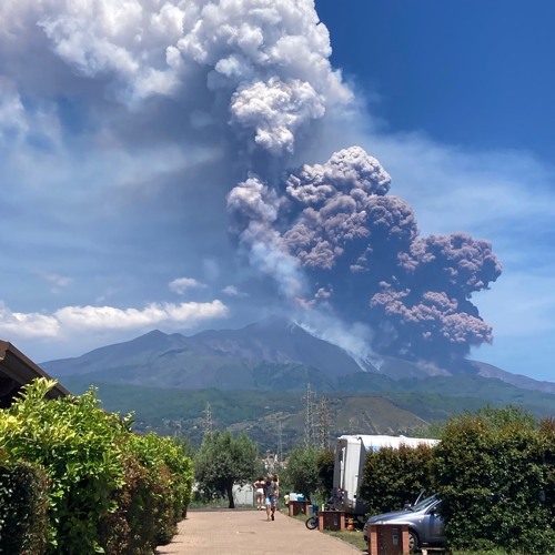 Stream Etna, Italy Volcano Eruption during summer 2025. by Black Velvet