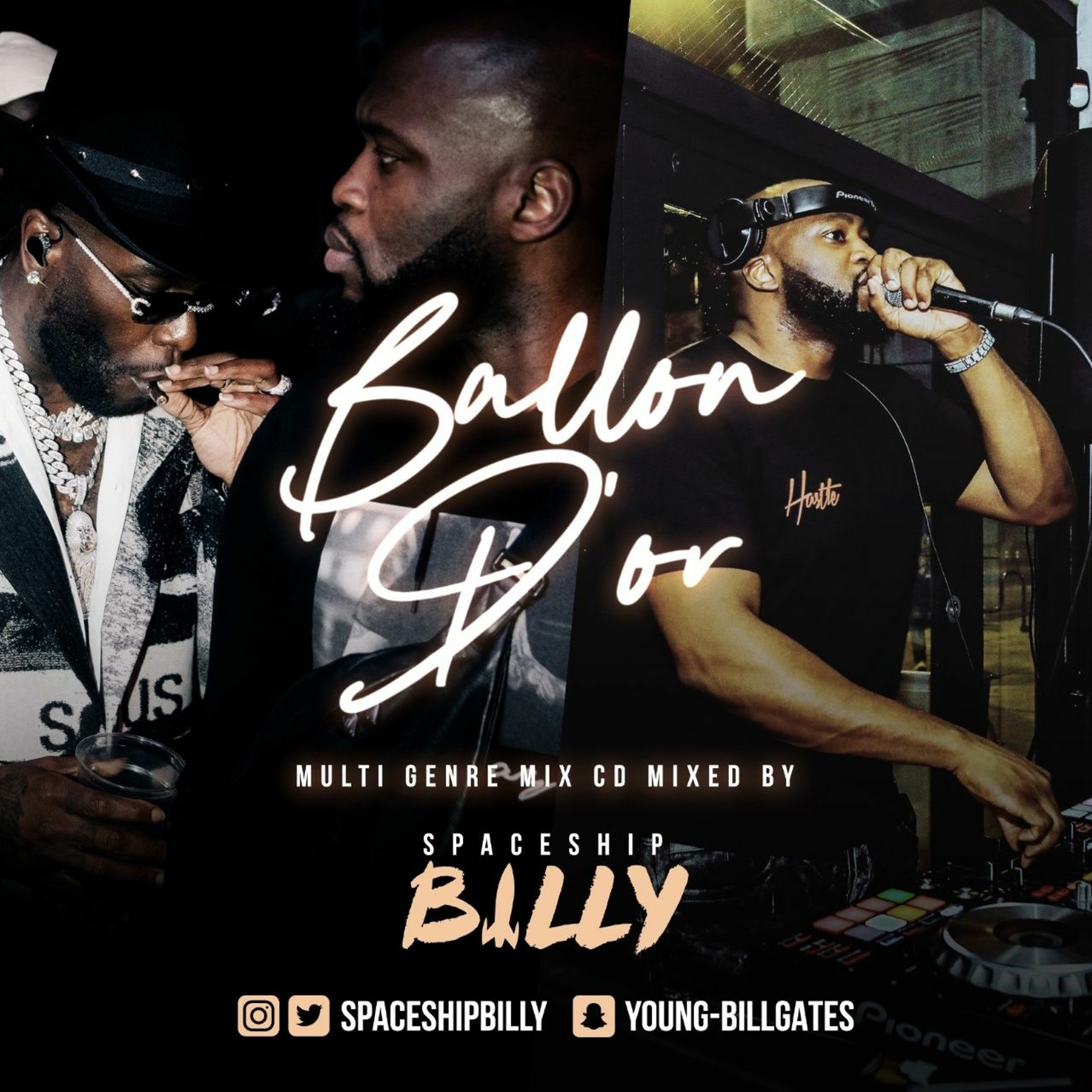 BALLON D'OR MULTI GENRE MIX CD MIXED BY SPACESHIP BILLY episode artwork