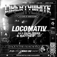 Locomativ 'aka Dualizers & Matthew@Liberty White, Minus One, Ghent, Belgium (21.01.2023) 4 DECKS