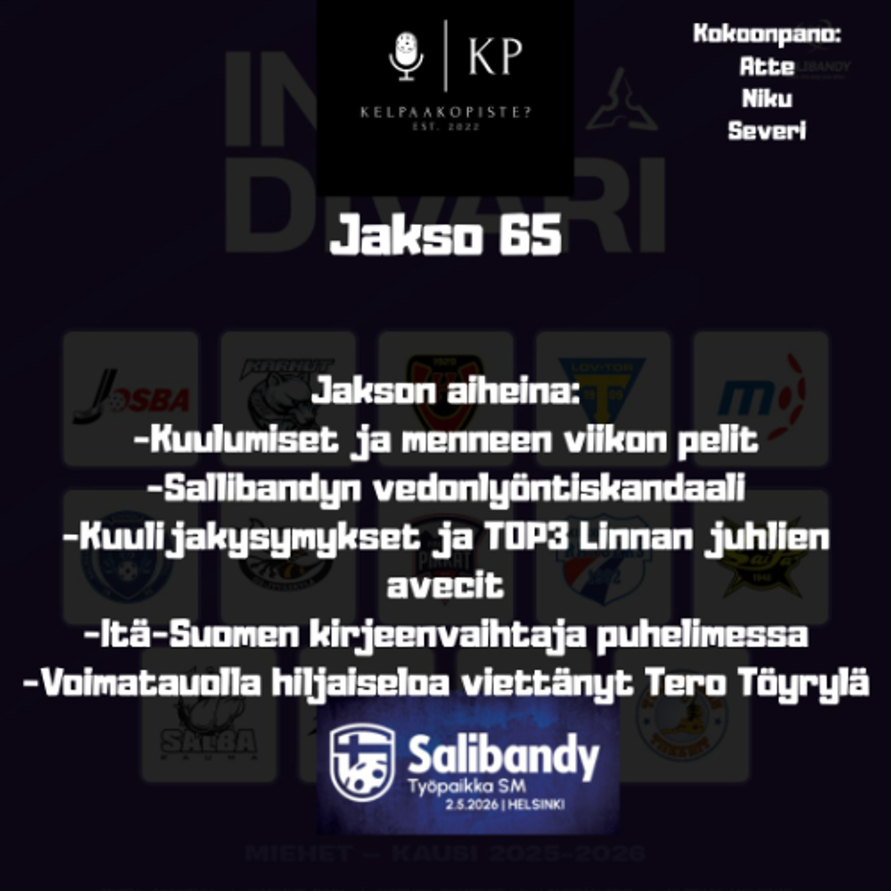 65. Kelpaako piste: Liitolle pyyhkeitä vedonlyöntivyyhdin hoitamisesta - "Tästä jää vähän hähmäinen kuva"