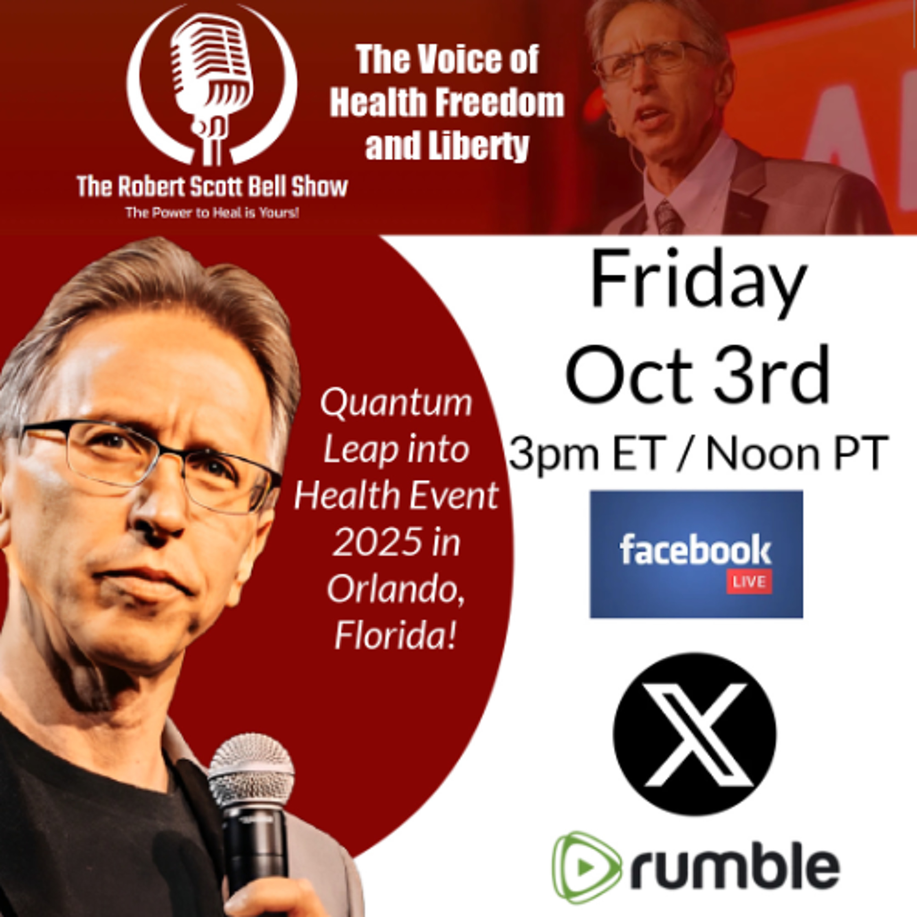 LIVE from Quantum Leap 2025, WHO Accord Badly Flawed, Pregnancy COVID Vaccine Dangers, UK Digital ID Backlash, Michael Boldin - The RSB Show 10-3-25