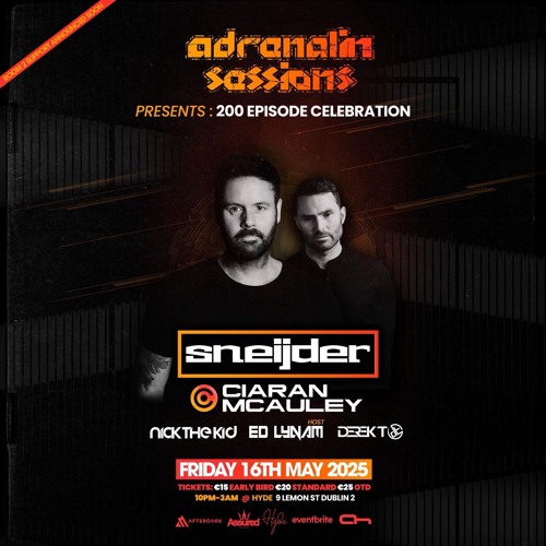 Adrenalin Sessions 200. Part 1. Live from Hyde Dublin