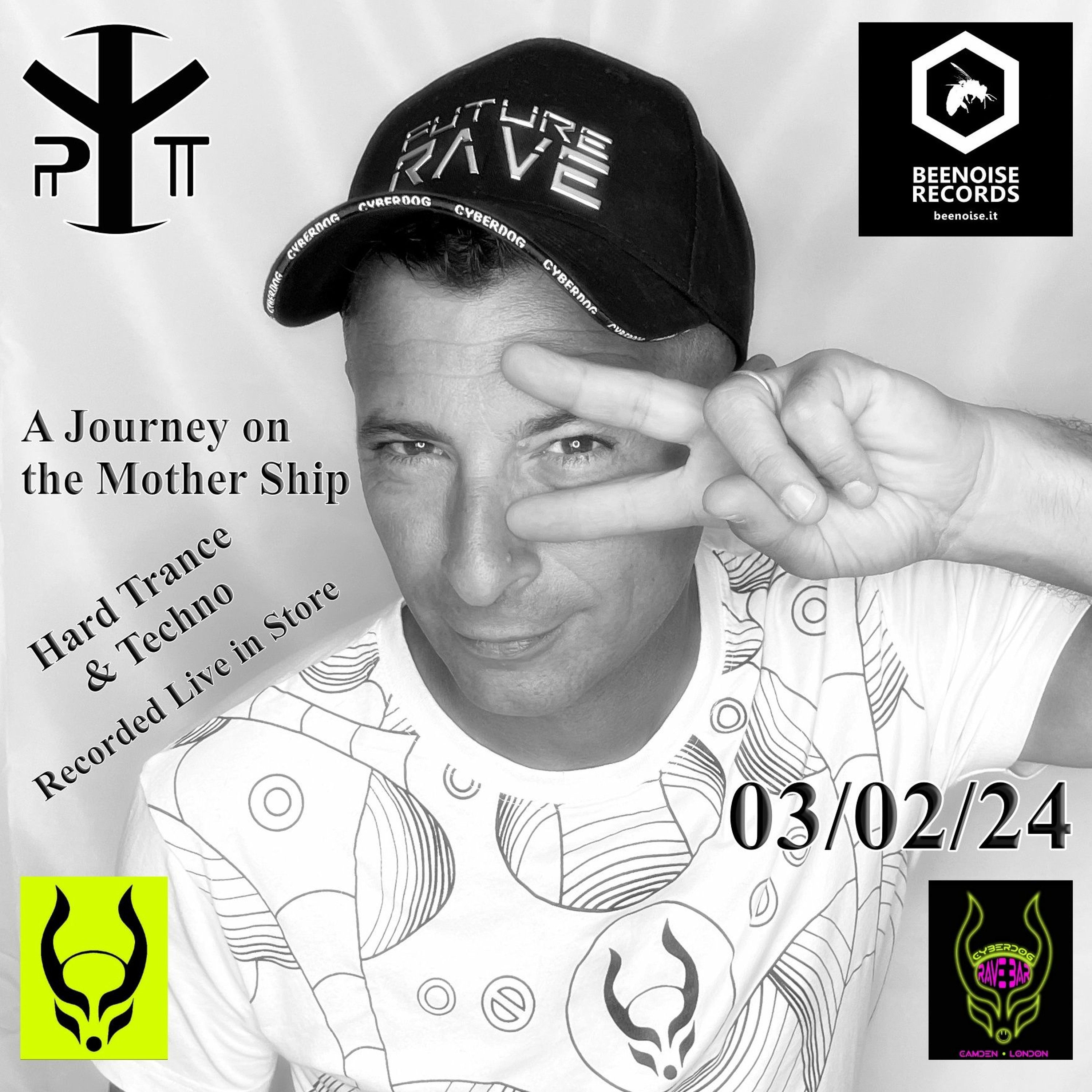 PT @ Cyberdog - A Journey On The Mothership (Hard Trance & Techno) 03:02:24 episode artwork